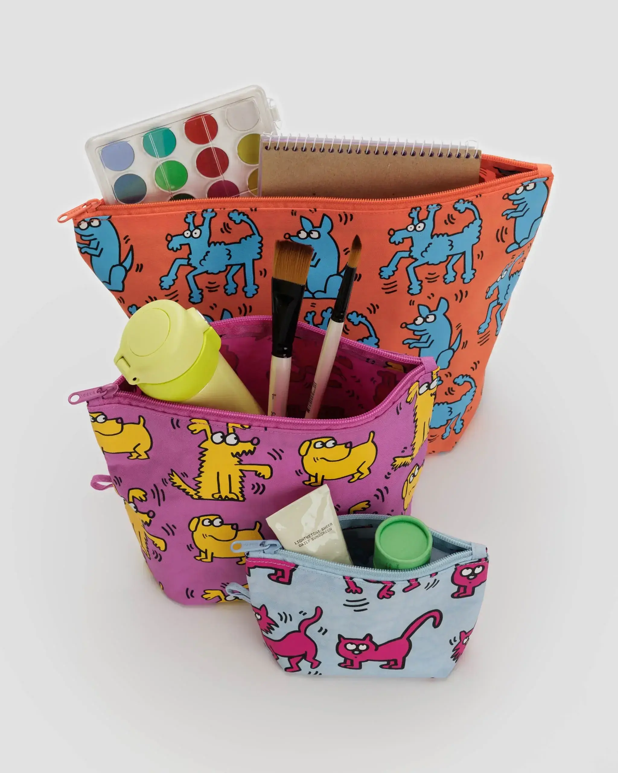 Go Pouch Set Keith Haring Pets - Image 2