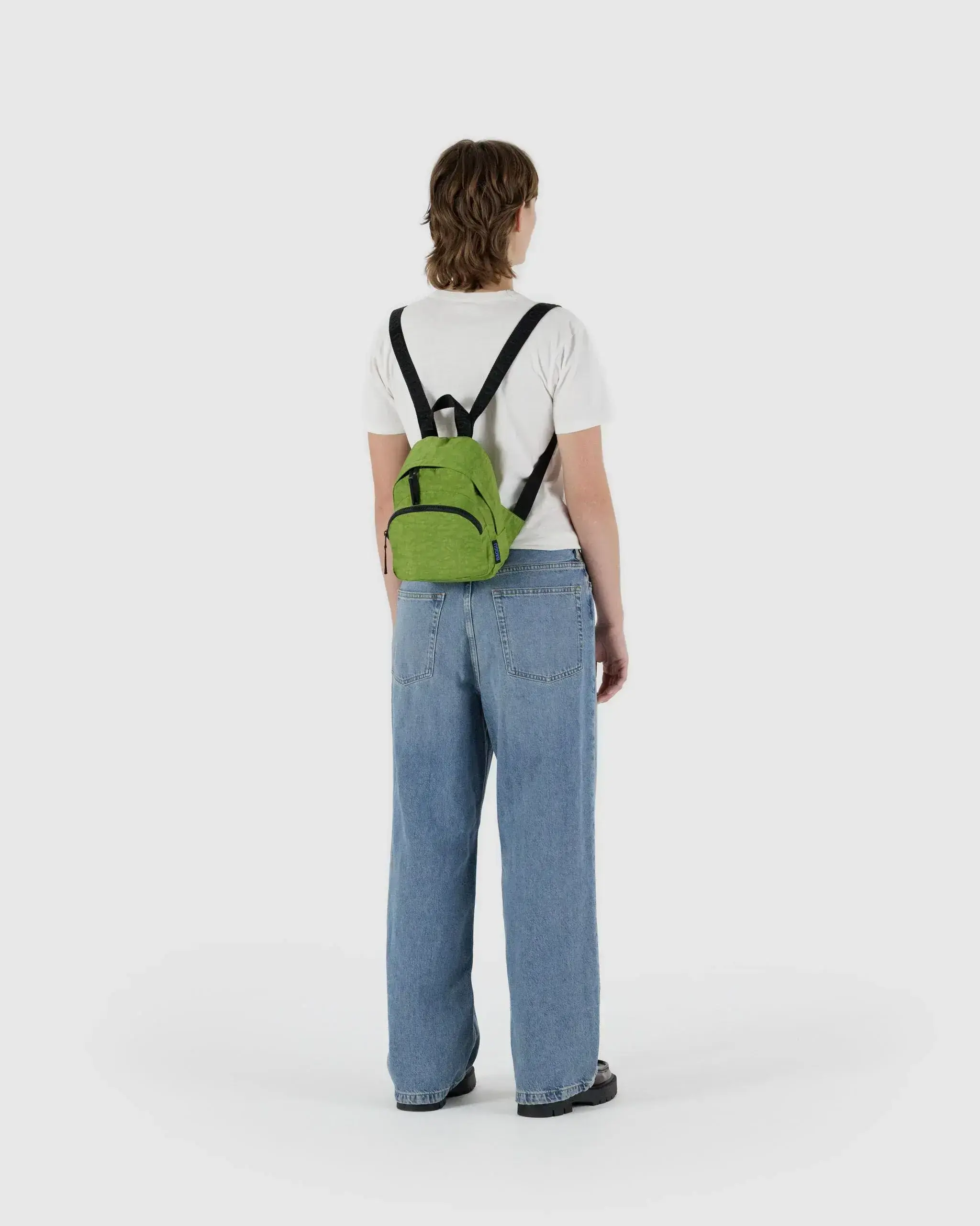 Mini Nylon Backpack Green Juice - Image 2
