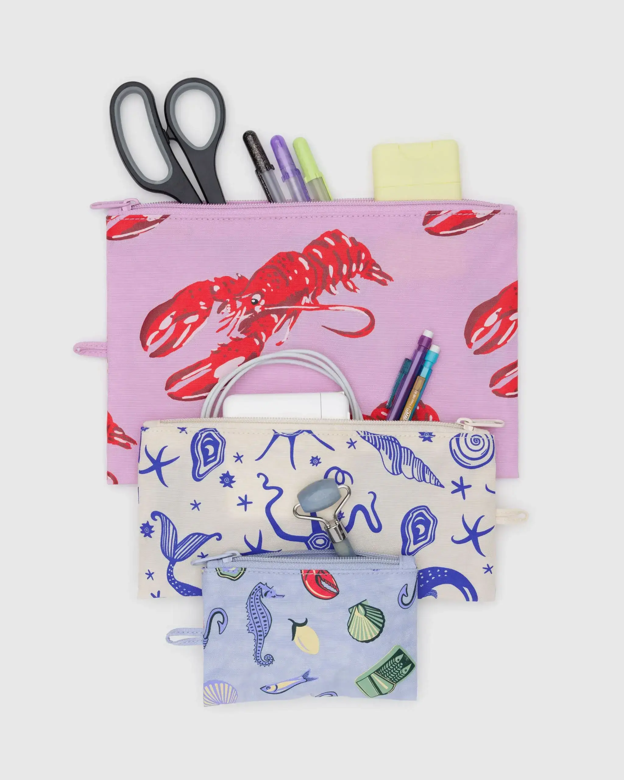 Flat Pouch Set Sea Creatures - Image 2